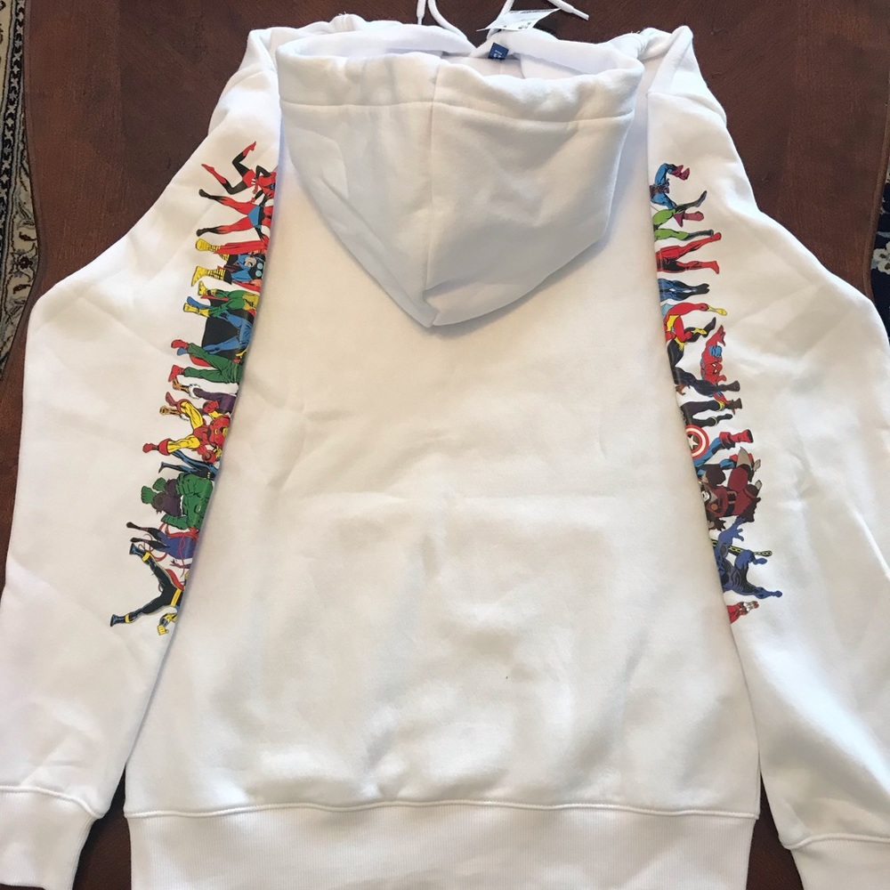 MARVEL Hooded Sweatshirt New XS,S,M,L,XL,XXL NWT - Picture 6 of 8